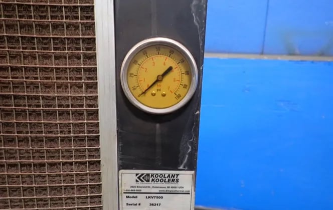 Koolant Koolers #LKV7500, Chiller, R407C, 7.5 HP Compressor, 2 HP Pump, 460 V. - Image 2
