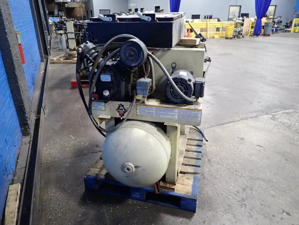 Ingersoll Rand #2475, Air Compressor, 80 gallon Tank, 5 & 3 HP, 1465/1740 RPM, 190-460 V. - Image 3