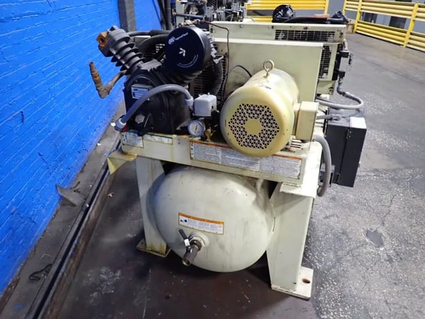 48 cfm, 175 psig, Ingersoll-Rand #2-2475E7.5V-FP, Air Compressor, 120 gallon Tank, 7.5 HP, 1770 RPM, 230/460 - Image 4