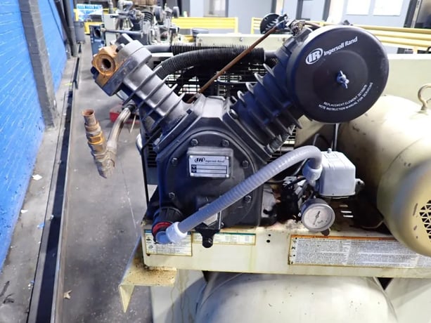 48 cfm, 175 psig, Ingersoll-Rand #2-2475E7.5V-FP, Air Compressor, 120 gallon Tank, 7.5 HP, 1770 RPM, 230/460 - Image 5