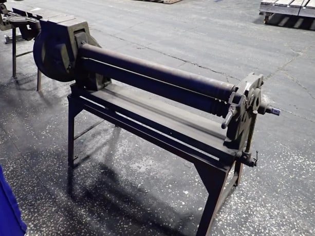 14-16 gauge Peck, Stow, & Wilcox #416-E, Manual Slip Roll Machine - Image 6
