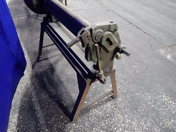 14-16 gauge Peck, Stow, & Wilcox #416-E, Manual Slip Roll Machine - Image 7