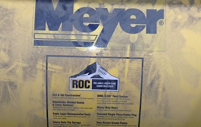Meyer #C-9, Snow Plow, 108" capacity - Image 7