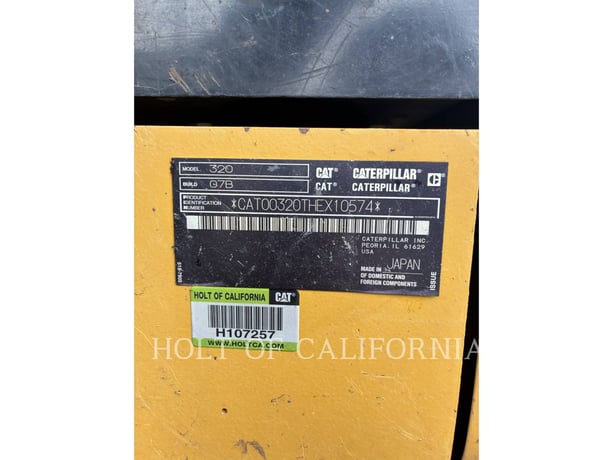 Caterpillar 320, 4672 hours, S/N: HEX10574, 2019 - Image 6
