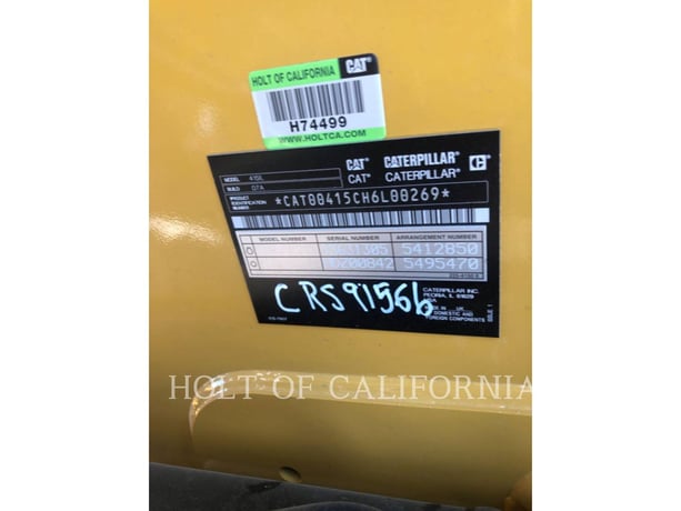 Caterpillar 415IL, 2586 hours, S/N: H6L00269, 2021 - Image 6