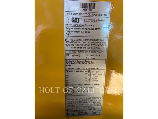 Caterpillar 415IL, 2412 hours, S/N: H6L00268, 2021 - Image 7