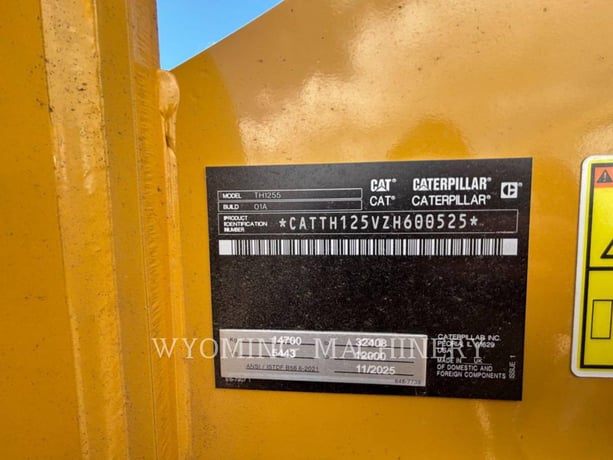 Cat TH1255, Telehandler, 9 hours, S/N: ZH600525, 2026 - Image 6