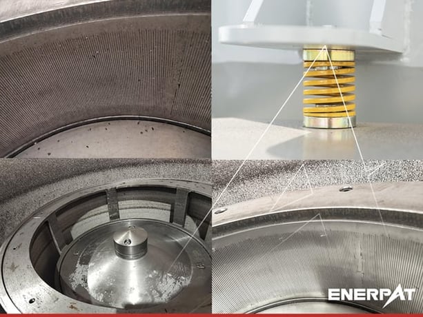 Enerpat #ED-600, 24" metal chip wringer / c, 7.5 HP, 97% Oil Removal - Image 10