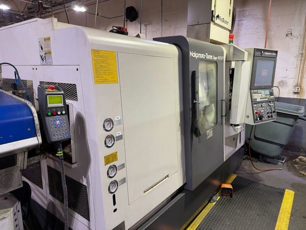 Nakamura Tome #Super-NTY3, CNC lathe, Fanuc 31iB, 12' Iemca Master 80 HF barfeed, 2012 - Image 1