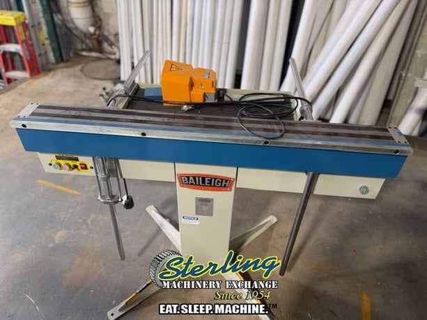16 gauge x 4' Baileigh #BB-4816M, box & pan, magnetic clamping brake - Image 1