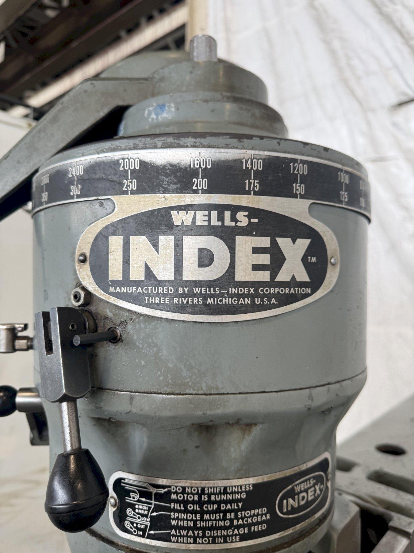 Wells-Index #847, vertical mill - Image 7