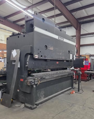 325 Ton, Standard Industrial #AB325-12, CNC hydraulic press brake, 12' overall, 120" between housing, 8" - Image 1