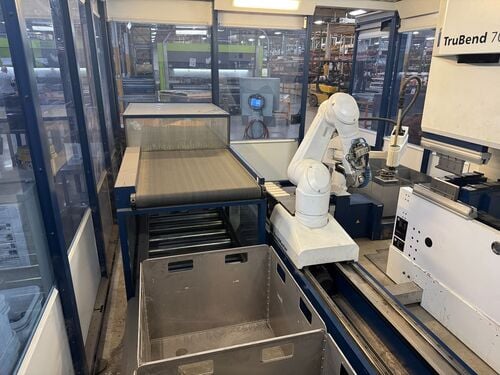 40 Ton, Trumpf #TruBend-Cell-7000, robotic high speed bending system, 2017 - Image 7
