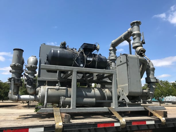 240 Ton, Thermal Care #TXW-240, water-cooled chiller, R-22 dual, 120 HP hermetic screws, 2003 - Image 1