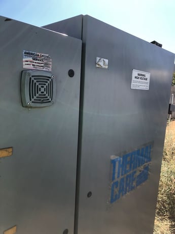 240 Ton, Thermal Care #TXW-240, water-cooled chiller, R-22 dual, 120 HP hermetic screws, 2003 - Image 9