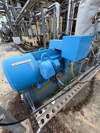250 HP 1789 RPM Baldor, Frame 5008, TEFC, 2300 Volts, electrically OK - Image 2