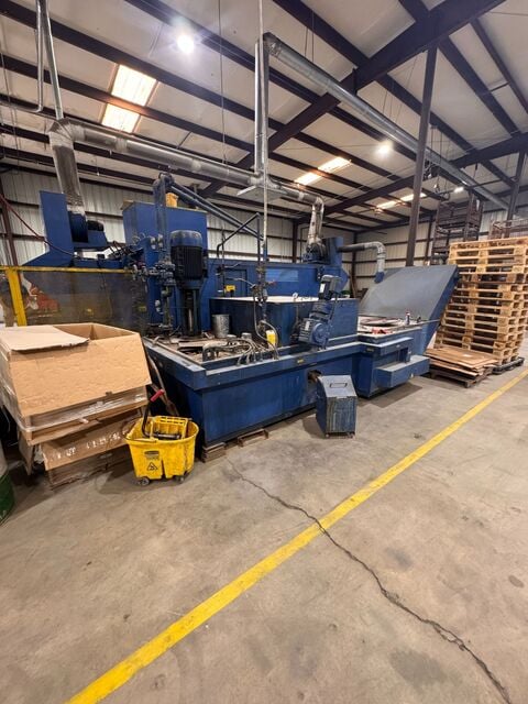 Proceco #MB-H-36X16-E-4W-R-SC, Conveyor Parts Washer, 25-30'L x 8-10'W x 10-12'H, 460 V. - Image 1