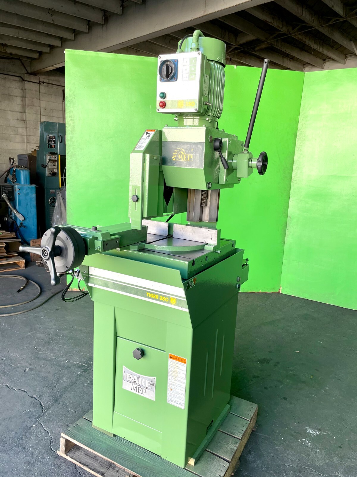 4-3/4" Dake #Tiger-350, Circular Cold Saw, 14" blade, 90 RPM, 3.25 HP - Image 2