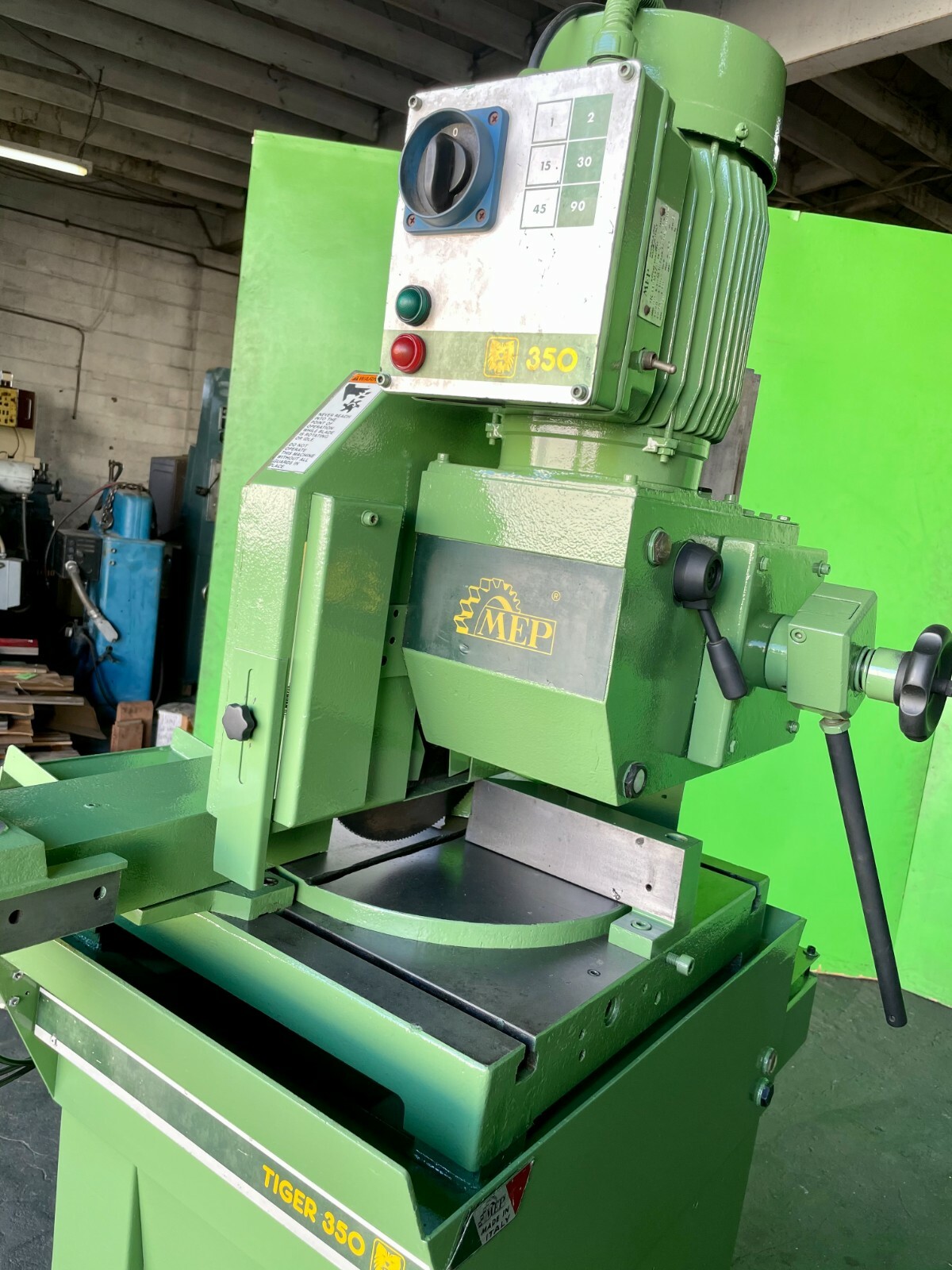 4-3/4" Dake #Tiger-350, Circular Cold Saw, 14" blade, 90 RPM, 3.25 HP - Image 7