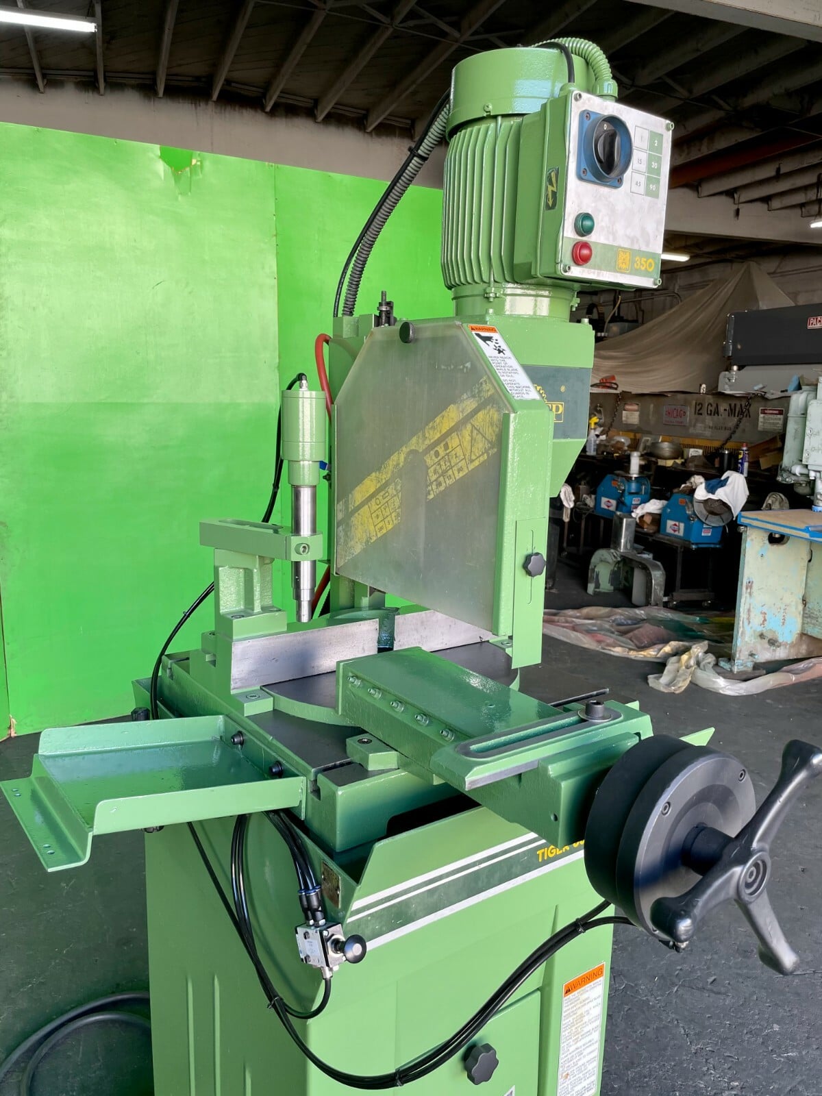 4-3/4" Dake #Tiger-350, Circular Cold Saw, 14" blade, 90 RPM, 3.25 HP - Image 8