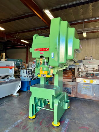 45 Ton, Bliss #C-45, Punch Press, air cooled, 3" stroke, 3" adj., 12-1/4" Shut Height, 100 SPM - Image 4