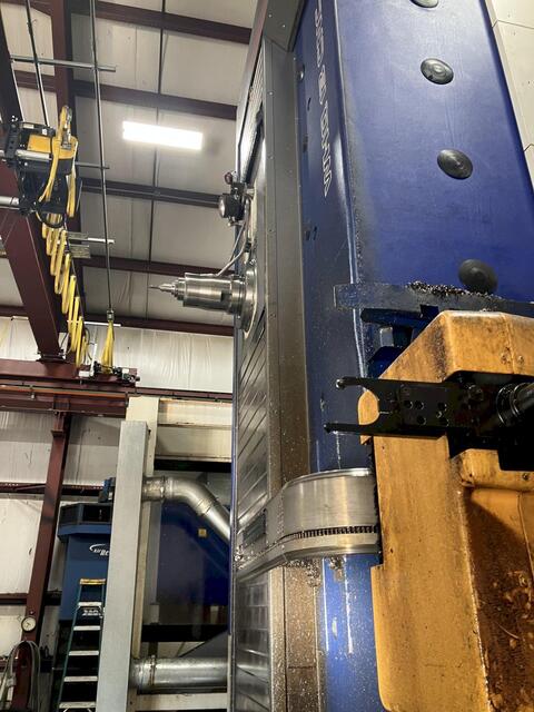 5.12" TOS #WHQ-13, CNC horizontal boring mill, Heidenhain i530, 197" table travel, 50 HP, 3000 RPM, 2012 - Image 6