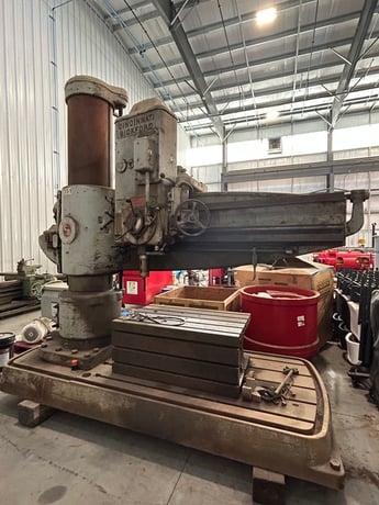 6' -19" Cincinnati Bickford #Super-Service, radial arm drill press, 1953 - Image 5