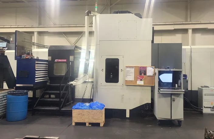 Monforts-Starvision #PC-3223, CNC gantry bridge machining center, 2013 - Image 2