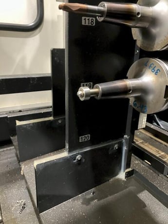 Makino #MCC2516-VG, CNC horizontal machining center, 98.4" X, 63" Y, 51" Z, 12,000 RPM, 2015 - Image 6