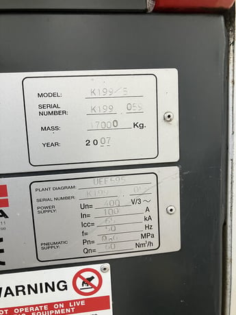 Fidia #K199, CNC vertical machining center, Fidia C-20 control, 24,000 RPM, 3-axis, 2007 - Image 3