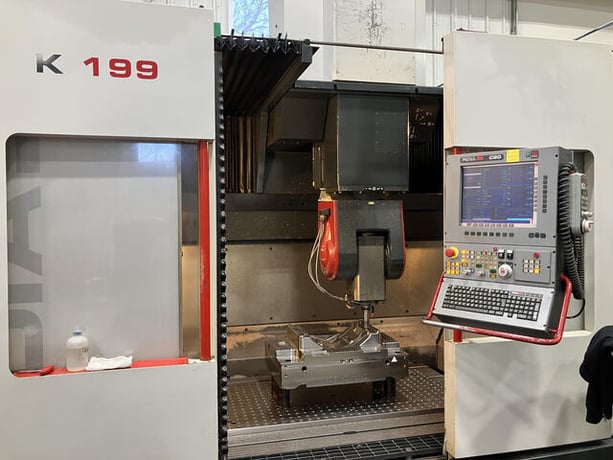 Fidia #K199, CNC vertical machining center, Fidia C-20 control, 24,000 RPM, 3-axis, 2007 - Image 6