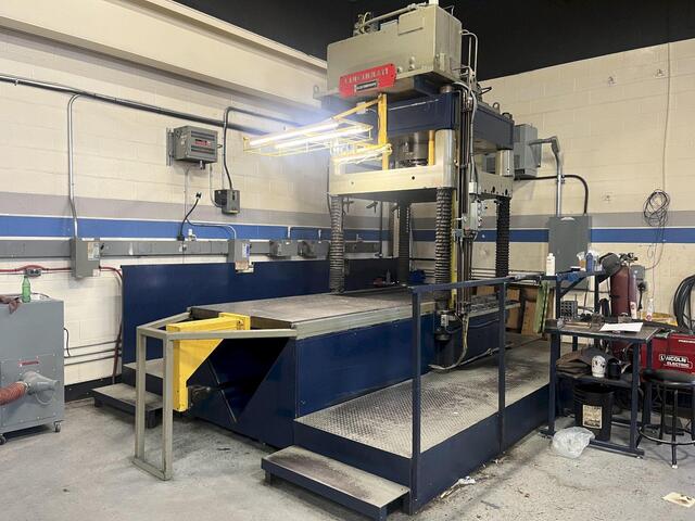 100 Ton Cincinnati Inc #Electroshape, die spotting press, 36" stroke, 2000 - Image 1