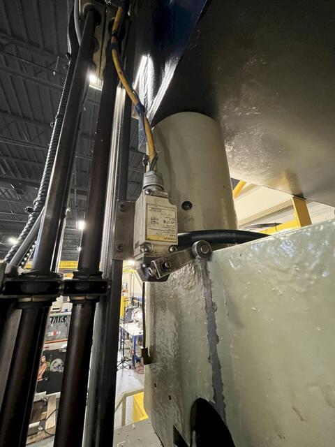100 Ton Cincinnati Inc #Electroshape, die spotting press, 36" stroke, 2000 - Image 8