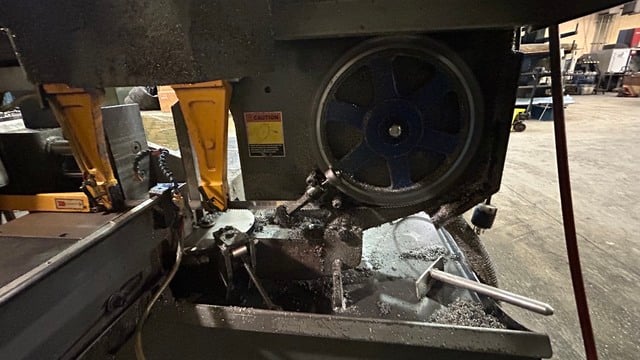 Way Train #W1318SSAV, semi-automatic horizontal band saw, 2020 - Image 4