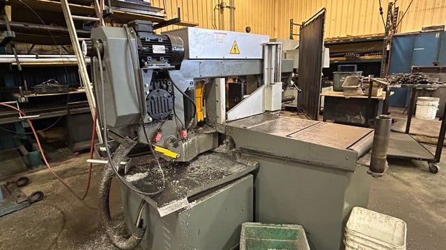 Way Train #W1318SSAV, semi-automatic horizontal band saw, 2020 - Image 8