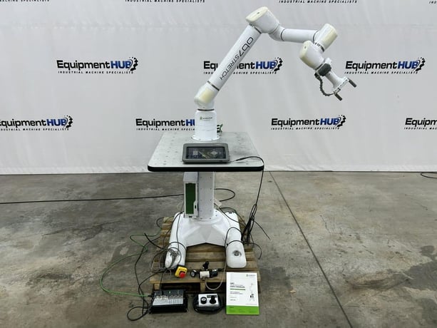 Productive Robotics, OB7 Stretch, 7-Axis collaborative robot (cobot), with pedestal workstation, 2022 - Image 1