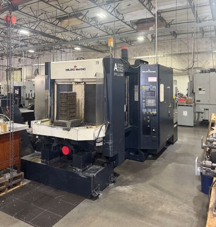 LeBlond Makino #A55-Plus, CNC horizontal machining center, 22" X, 22" Y, 22" Z, 12000 RPM, 60 automatic tool - Image 1