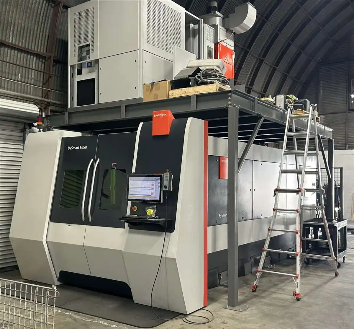 Bystronic #BySmart-3015, fiber laser, 3000 watt, 5' x 10', ByVision 22" touch screen Control, 2017 - Image 1