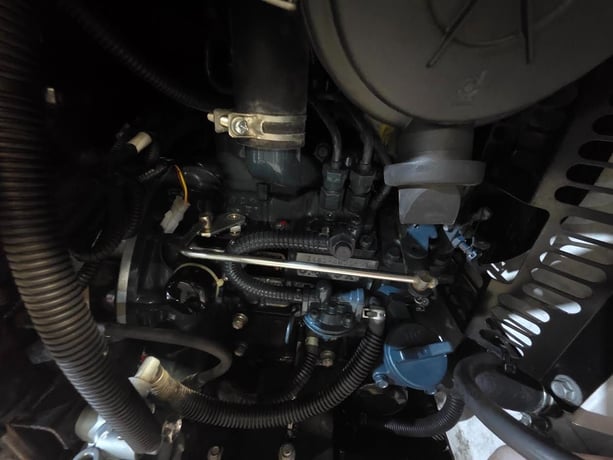 7 KW Shindaiwa #DGK7F, diesel generator set, 120/240 Volts, 1-phase, 11.3 HP @ 3600 RPM, Kubota Z482 engine - Image 6