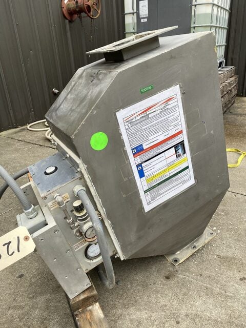 Eastern Instruments type II #CFM-6-C-A-A-A-A-B-2.2, Stainless dry solids CentriFlow flow meter - Image 3