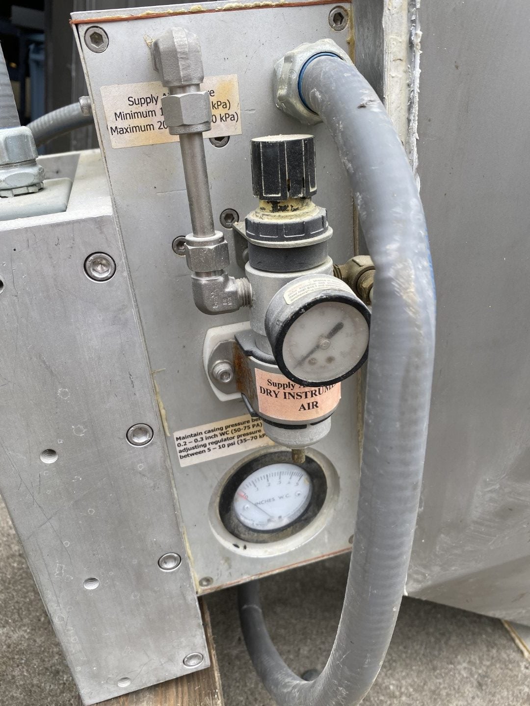Eastern Instruments type II #CFM-6-C-A-A-A-A-B-2.2, Stainless dry solids CentriFlow flow meter - Image 8