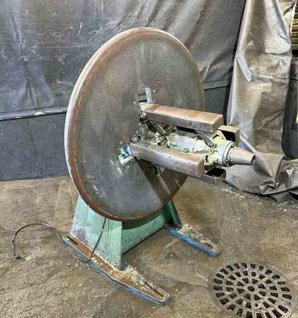 4000 lb. Littell #40-18, motorized uncoiler, 18" width, 12" W, 48" outside dimensions, 16"-20" ID, manual - Image 2