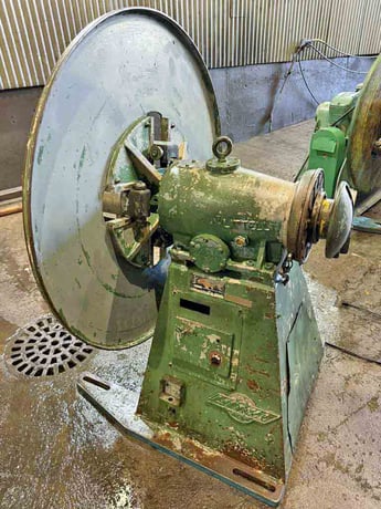 4000 lb. Littell #40-18, motorized uncoiler, 18" width, 12" W, 48" outside dimensions, 16"-20" ID, manual - Image 4