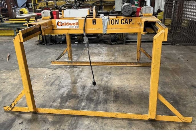 10000 lb. Caldwell, sheet lifter, 72" W sheet - Image 1