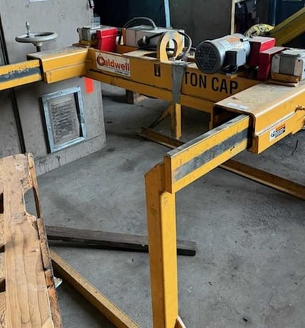10000 lb. Caldwell, sheet lifter, 72" W sheet - Image 3