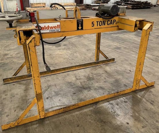 10000 lb. Caldwell, sheet lifter, 72" W sheet - Image 7