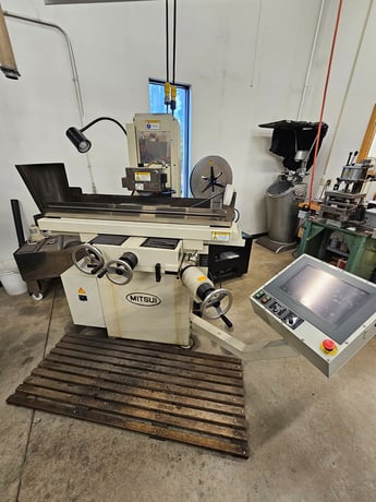 7" x 19" Mitsui #618PC-NC, 3-Axis CNC Surface Grinder, 8" x 3/4" x 1-1/4" wheel, 3460 RPM, fully automatic - Image 2