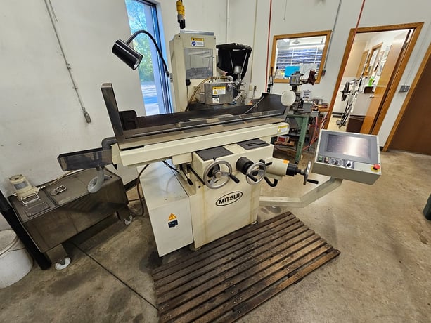 7" x 19" Mitsui #618PC-NC, 3-Axis CNC Surface Grinder, 8" x 3/4" x 1-1/4" wheel, 3460 RPM, fully automatic - Image 8