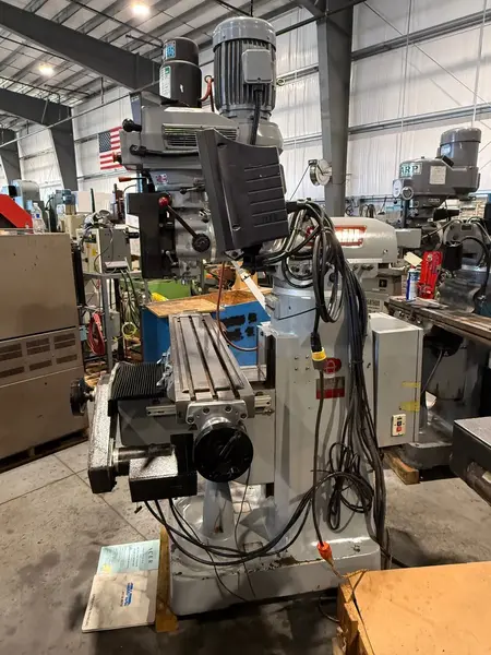 Acer #EVS-3VSII, CNC vertical mill, 9" x49" tbl., 3 HP, 31" X, 12" Y, 16" Z, 60-4200 RPM, R-8, 3-Axis - Image 4
