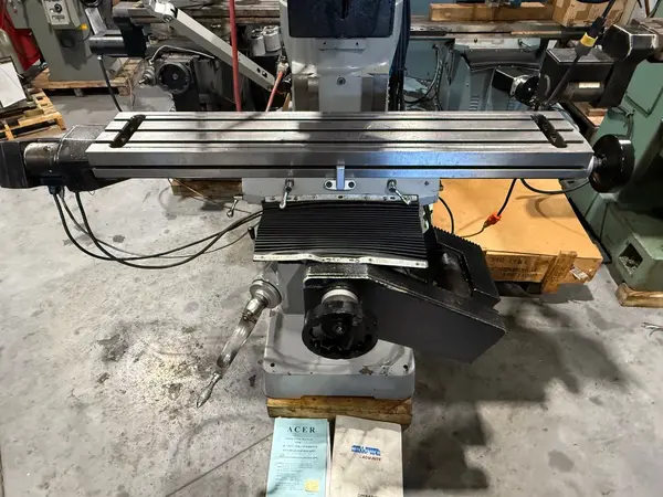 Acer #EVS-3VSII, CNC vertical mill, 9" x49" tbl., 3 HP, 31" X, 12" Y, 16" Z, 60-4200 RPM, R-8, 3-Axis - Image 9